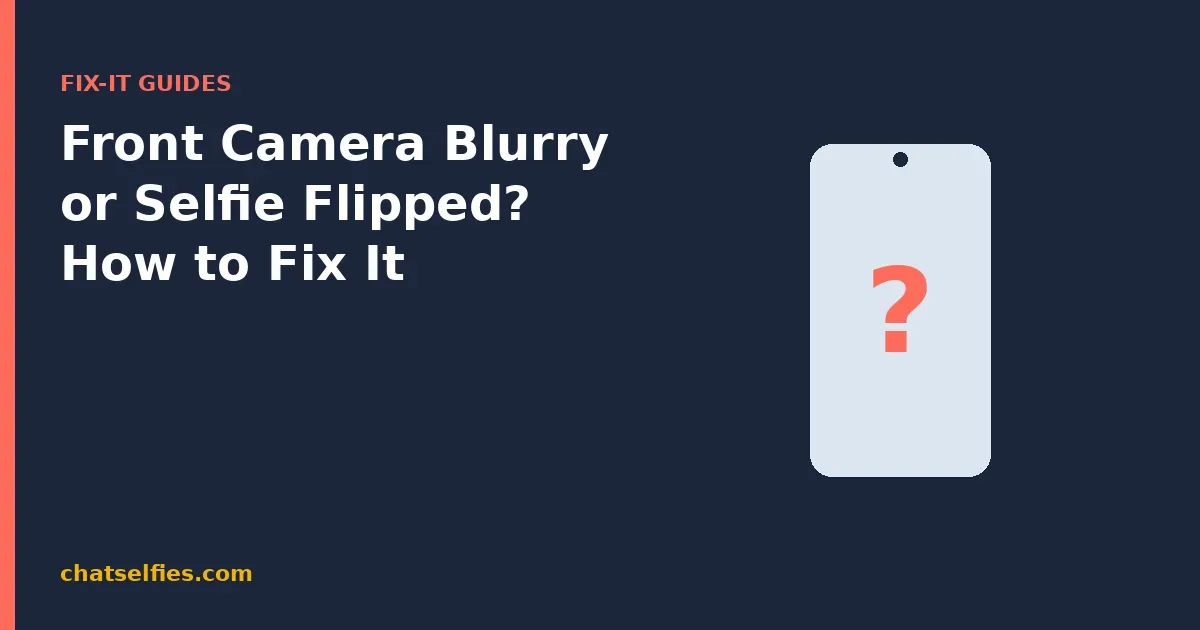 Phone with a question mark on screen