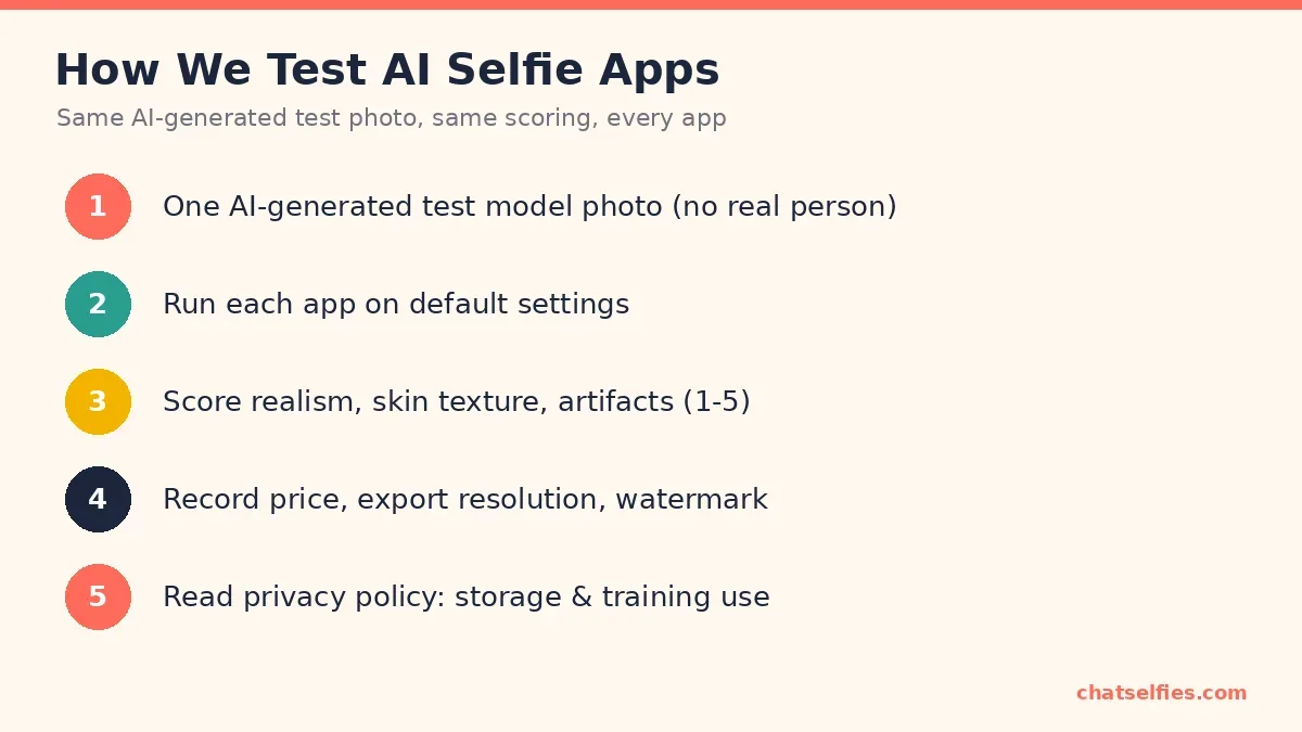 Five-step AI app testing method