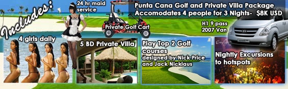 golf villa splash promo